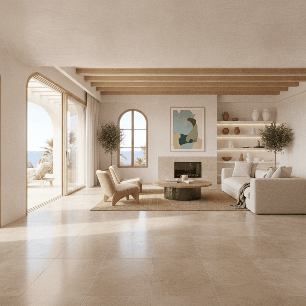 Porcelánico Gran Formato para Salones en Málaga: Tendencias y Ventajas para tu Hogar