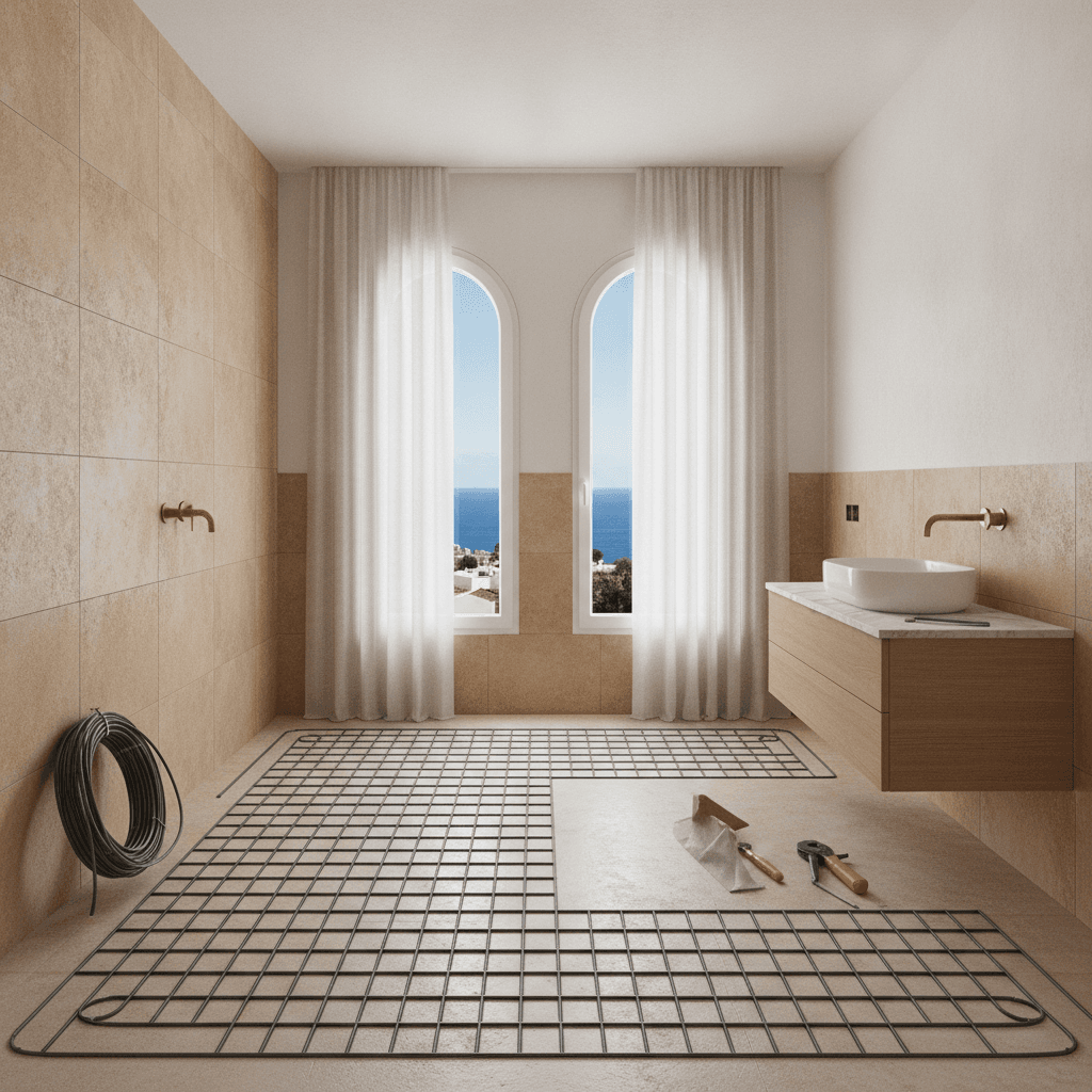 Underfloor Heating Installation in Your Costa del Sol Bathroom: A Complete Guide