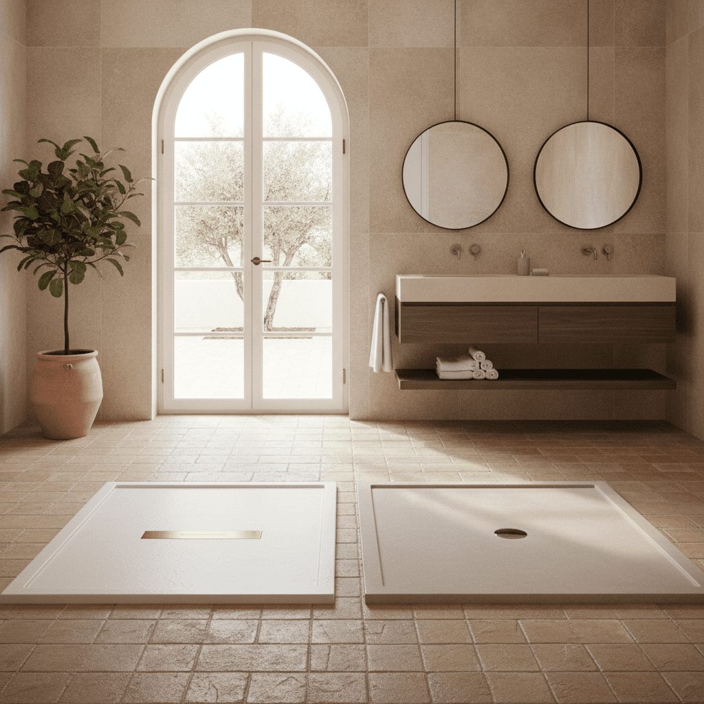 Resin vs. Ceramic Shower Trays: Which is Best for Your Costa del Sol Bathroom?